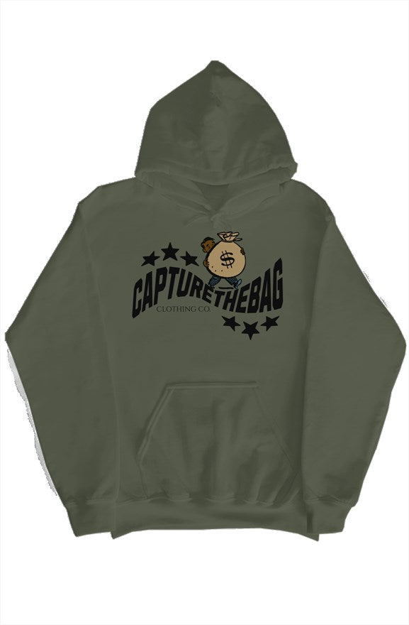 Capture the Bag - Military Green Pullover